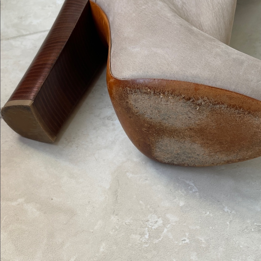 Brian Atwoood tall platform heeled boots size 8 - Picture 7 of 16